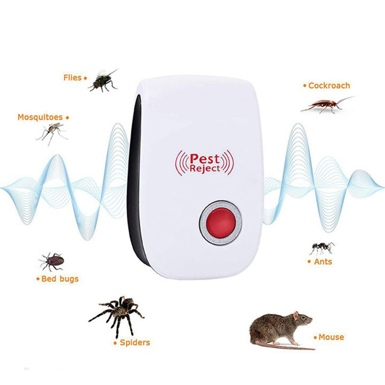 Ultrasonic Pest Repeller Electronic Plug In Indoor Sonic Repellent Pest