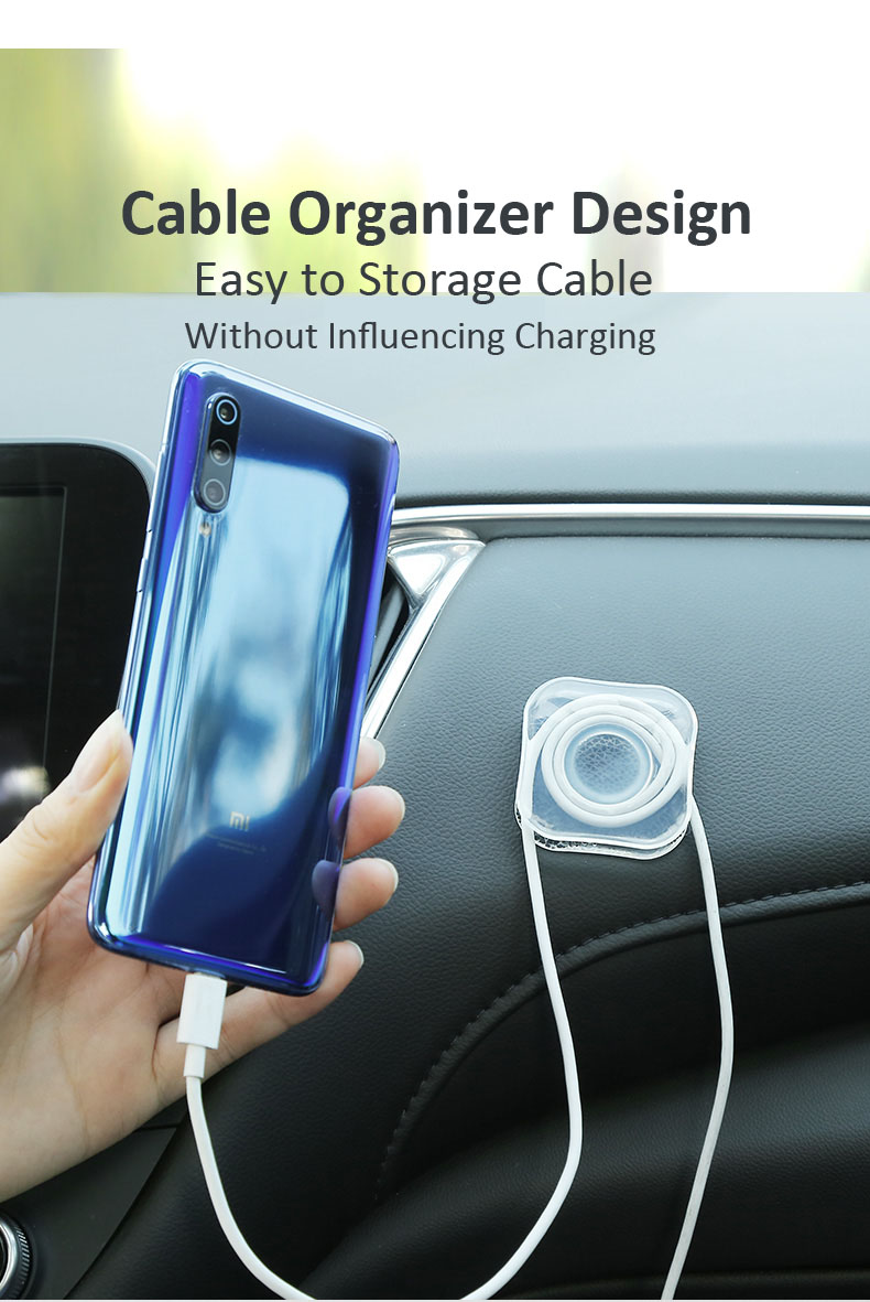 Nano Magic Sticky Gel Pads, Universal Car Phone Holder, Strong Viscosity, Durable Washable Reuse, Suitable for car Dashboard, Phone, Stick Anywhere &amp; Easy Remove