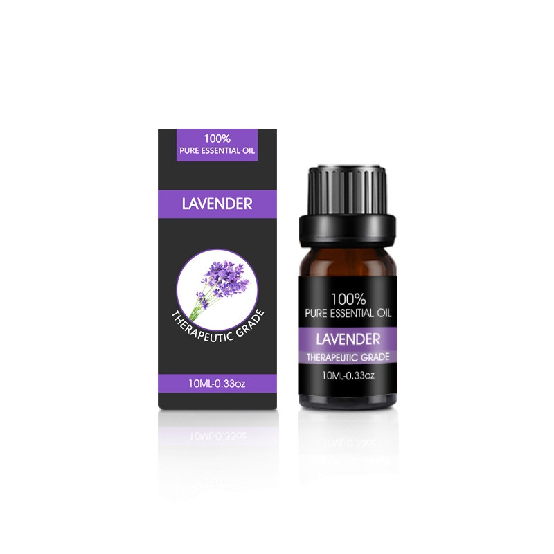 10ML 100% Pure Nature Lavender Plant Essential Oil Aroma Air Diffuser Water Soluble Aromatherapy Fragrance Perfume Freshener