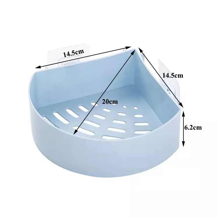 Bathroom racks Kitchen wall hanging wall-free perforation racks Shower rack bath essentials shampoo spice rack