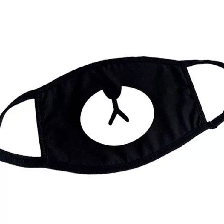Cotton Dust Mask Cartoon Expression Teeth Muffle Chanyeol Face Respirator Anti Kpop Bear Mouth Mask
