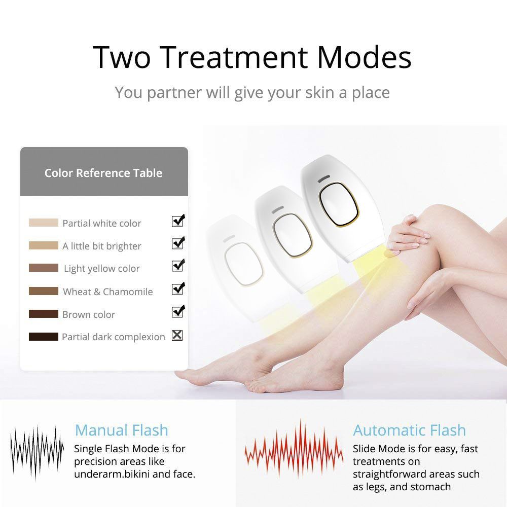 Bread style laser hair removal device IPL household women's shaving strong pulse hair removal device electric hair removal device