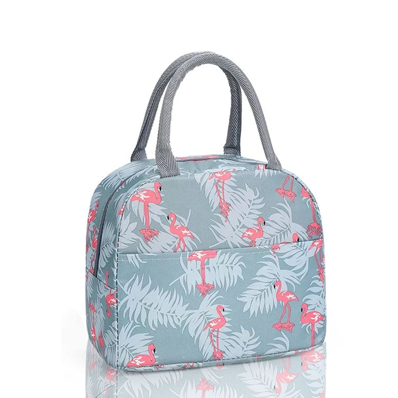 Insulated Lunch Bag for Women Men, Reusable Lunch Tote Lunch Box Organizer Cooler Bag with Front Pocket for Office Work, Picnic, School, Travel