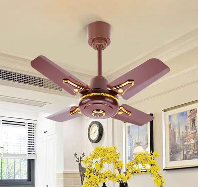 24" High Speed Ceiling Fan, Luxury Ceiling Fans in Energy Saving - Short Blade