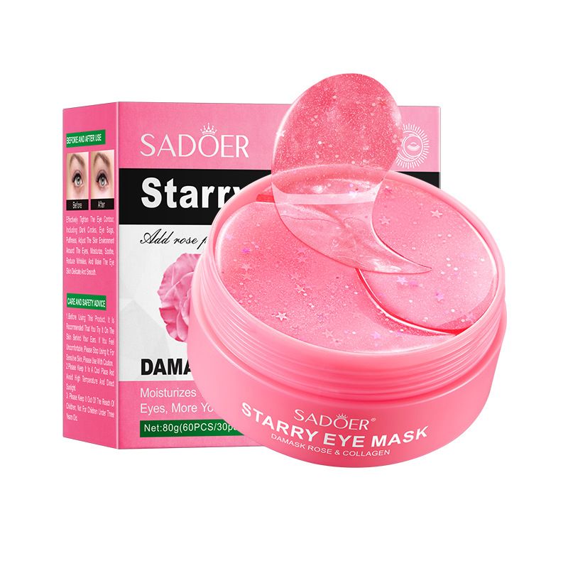 Rose Starry Sky Eye Mask Hydrating Eye Care Eye Mask