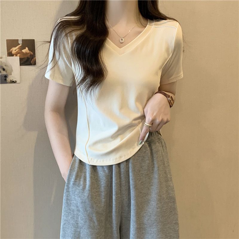 YF7831 Women's Clothing Casual Soft New Styles Soft Cotton T-Shirt