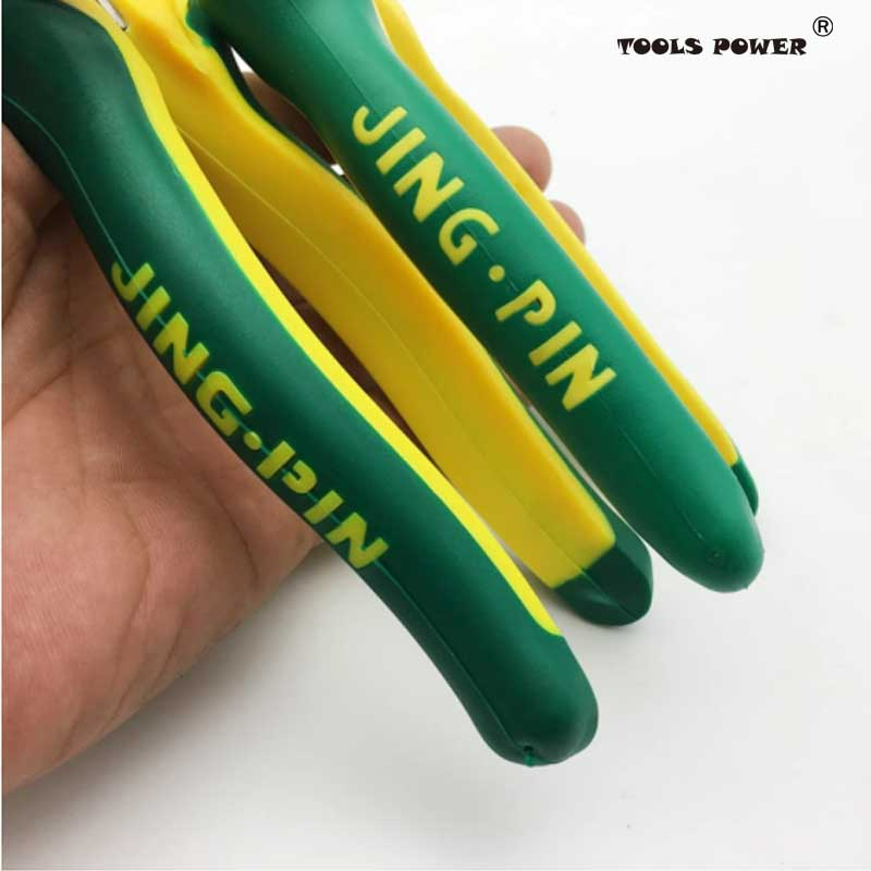 Tool power 8"/200MM Electrician Plier Wire Cable Cutter Scissors Flat Nose Multi-function Tiger Plier Letter Handle Alloy Steel Manual Tool
