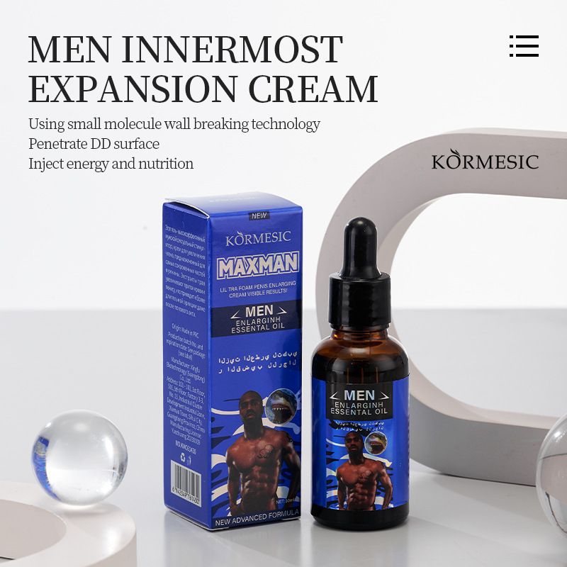 KORMESIC All English Men's Massage Essential Oils Cross border Foreign Trade Manufacturer