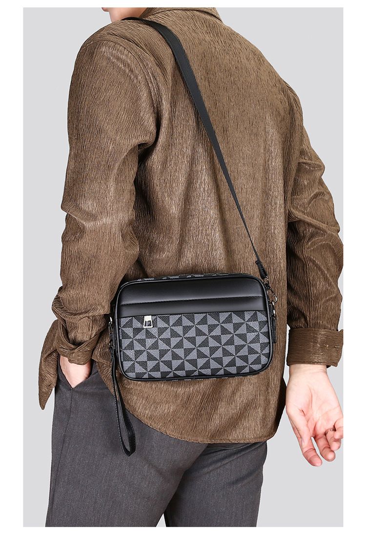 2025 New Men's Crossbody Bag, Mini Small Backpack, Fashion Minimalist Phone Bag, Casual Single-Shoulder Bag, Portable Clutch Bag for Men