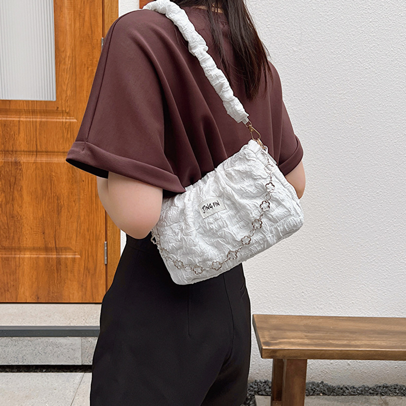 369-37046 Lady Trendy Underarm Hand Bags Females Purses Shoulder Cute Handbags for Girls