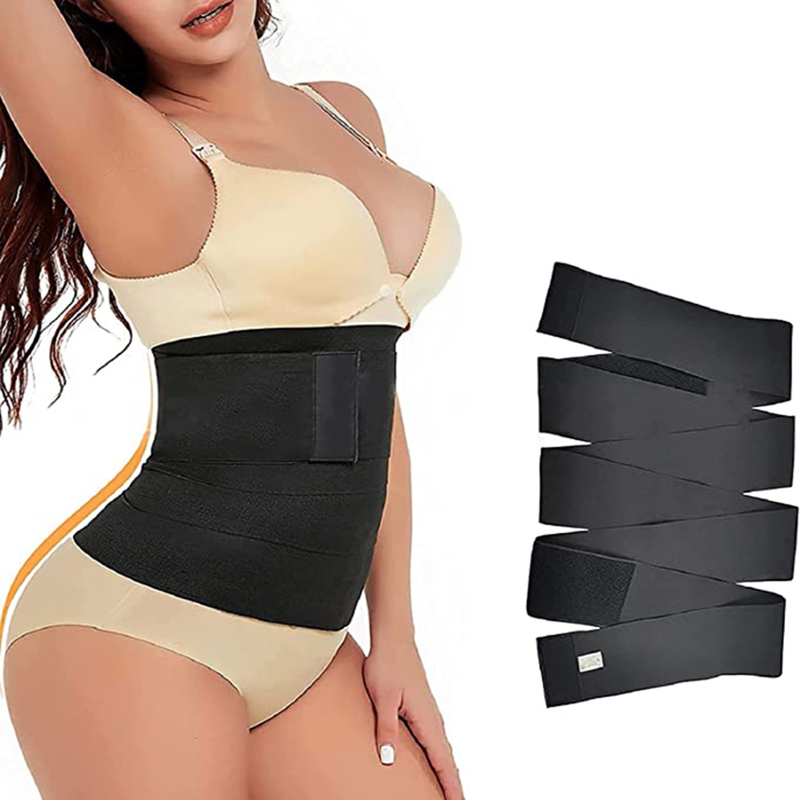 Snatch Me Up Bandage Wrap Waist Trainer Shaperwear Belt Women Slimming Tummy Belt Corset Top Stretch Bands Cincher Body Shaper