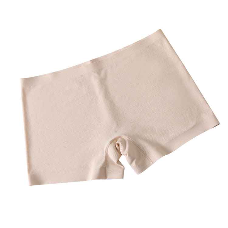 Tospino Women Seamless Ice Silk Underwear Boyshort High-Stretch Brief Panties