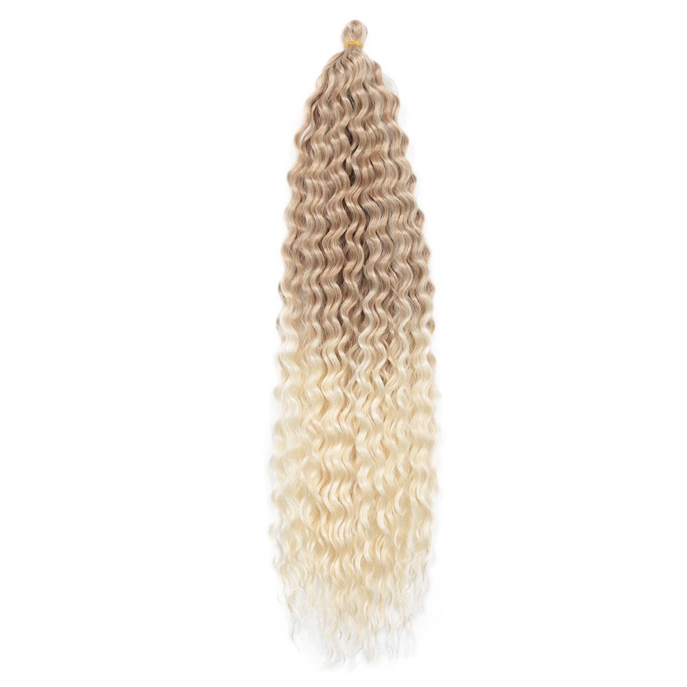 Wig 22 inch DeepTwist high temperature silk American curls white people long curly hair extensions Kinky Curl Braids