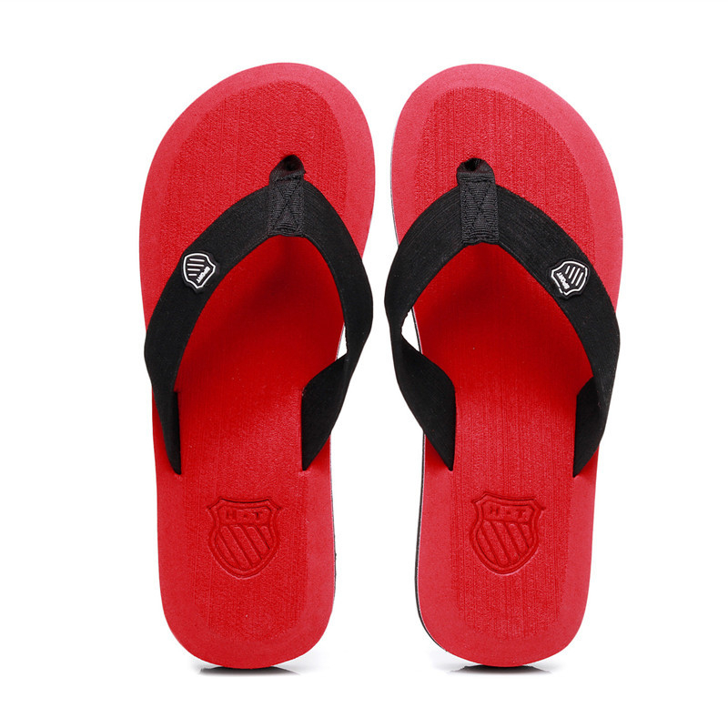588 men's solid flip-flops slippers Casual boy flip-flop sandals