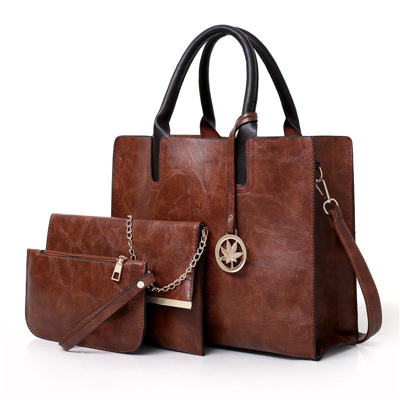 Large capacity women's bag 2024 new model mother bag mother bag Europe and the United States large bag multi-set shoulder bag 88245