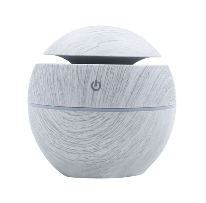 SD-01 Mini Air Humidifier USB Ultrasonic Aroma Diffuser Wood Grain LED Light Electric Essential Oil Diffuser For Home Aromatherapy
