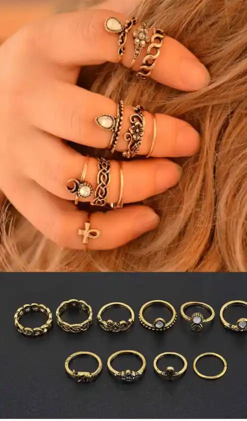 Mid sale rings set