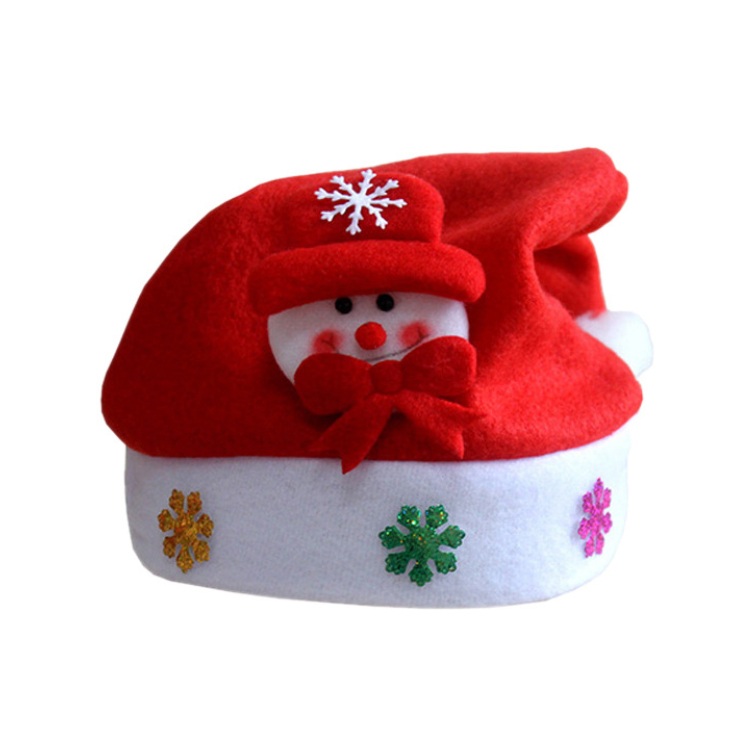 Christmas Hat Christmas Ornaments Adult Children Santa Hat Christmas Hats for Christmas New Year Festive Holiday Party Supplies