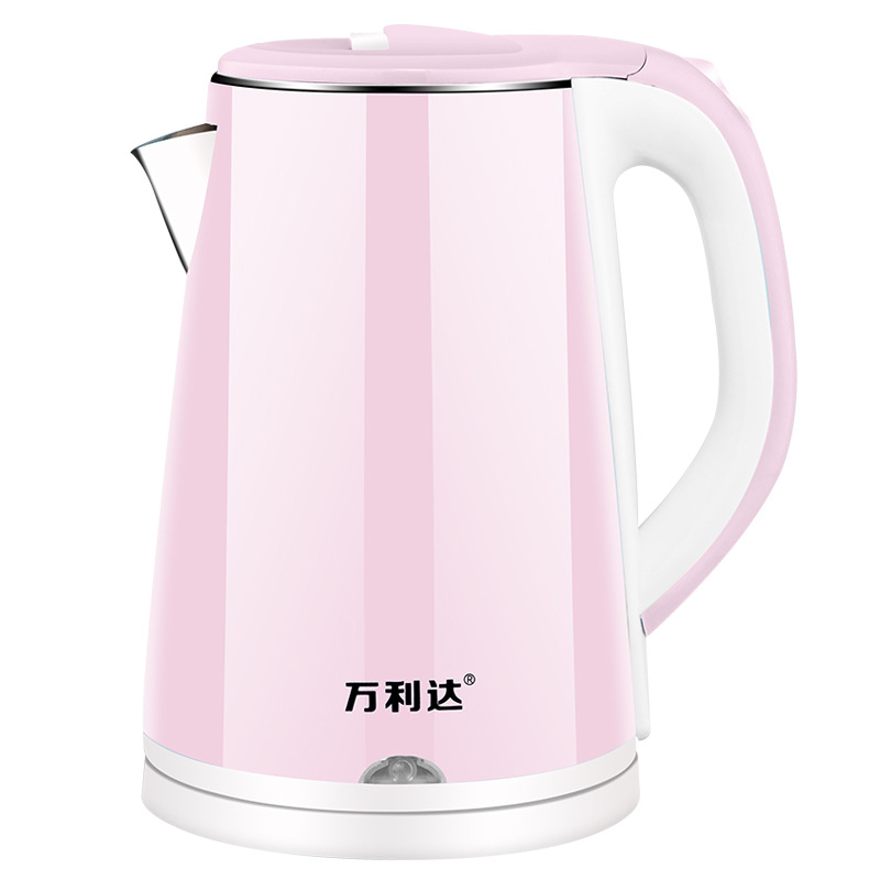 2.3L Electric Kettle Quiet, Double Wall Hot Water Boiler BPA-Free, Quiet  Boil and Cool