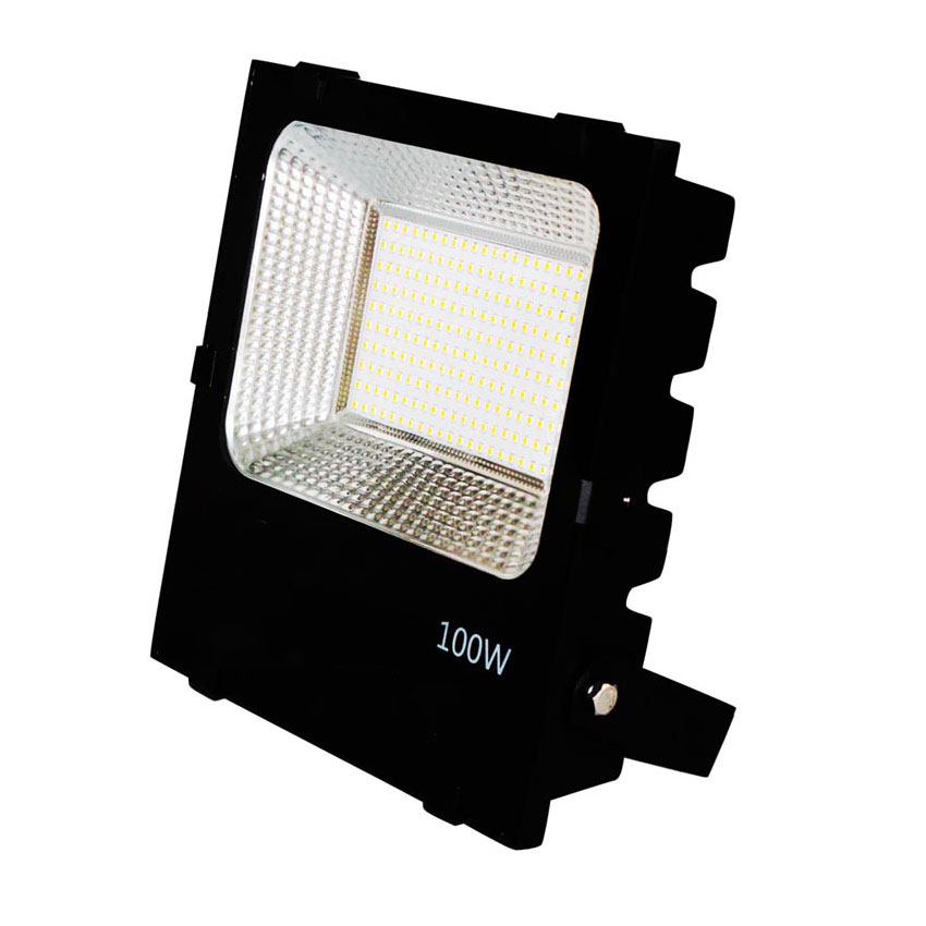 Cozy Cottage Flood Light Outdoor 100W LED Flood Light Plug in, LED Work Light  IP66 Waterproof Outside Security Light 6000K Daylight White Floodlight for Yard, Garden, Playground