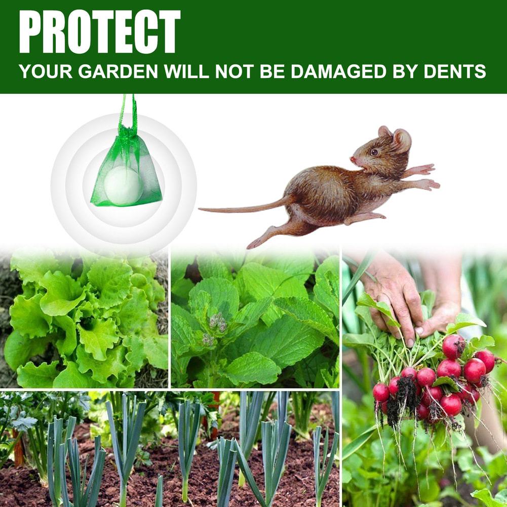 Yegbong Rodent Repellent Pills, Anti-Rat Supplies Long-Lasting Household Snake Repellent Garden Rat Repellent Rat Resistant Outdoor Wild Car Prevent
