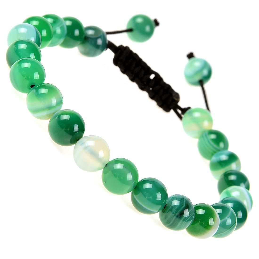 Natural Lapis Lazuli Round Beaded Bracelet, Handmade Adjustable Braided Rope Woven Wrist Jewelry, Polished Gemstone Strand Bangle With Durable Knitted Cord Closure, Minimalist Casual Daily Wear Accessory, Multiple Natural Gem Style Options Including Crystal, Agate, Tiger Eye Stone, Comfortable Versatile Daily Stylish Wrist Chain Ornament