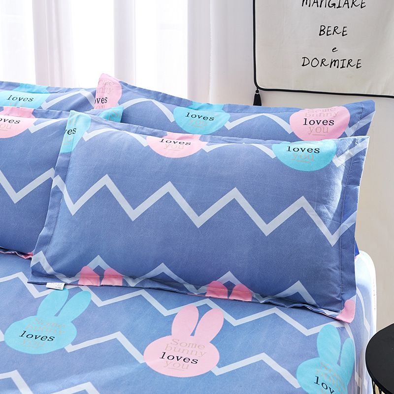 48*74cm 2 pcs,a pair of pillowcases，Two pillowcases CRRSHOP home bed pillow Double pillow core cover 74 * 48 pillow cover   