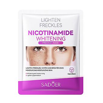Beauty Product Skin Care Facial Mask Whitening and Moisturizing Face Sheet MaskWHITE&VOILET- ARBUTIN