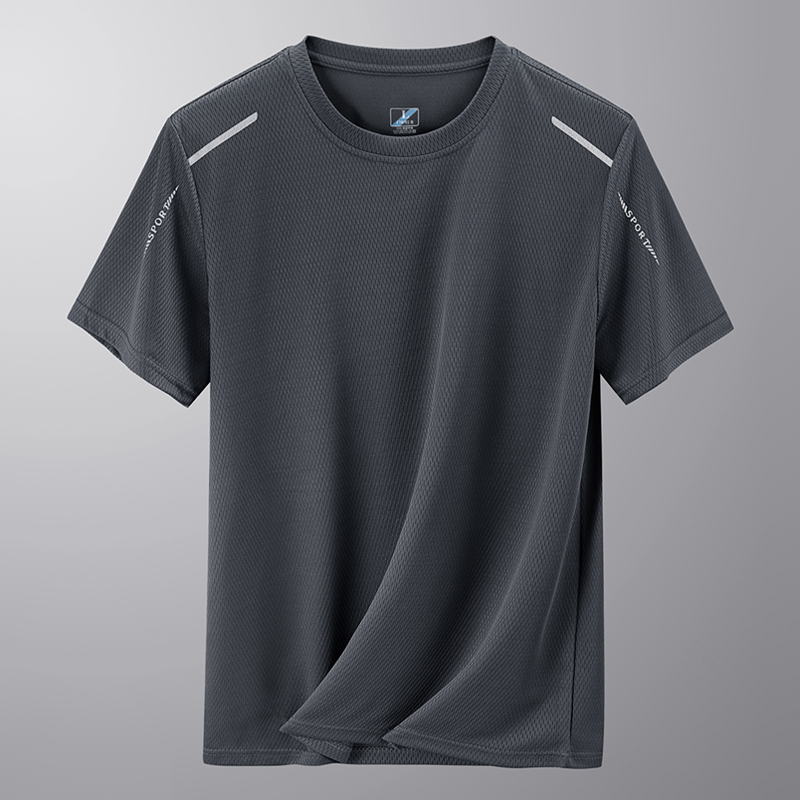 Summer quick-drying mesh ice silk men's short sleeve T-shirt T109