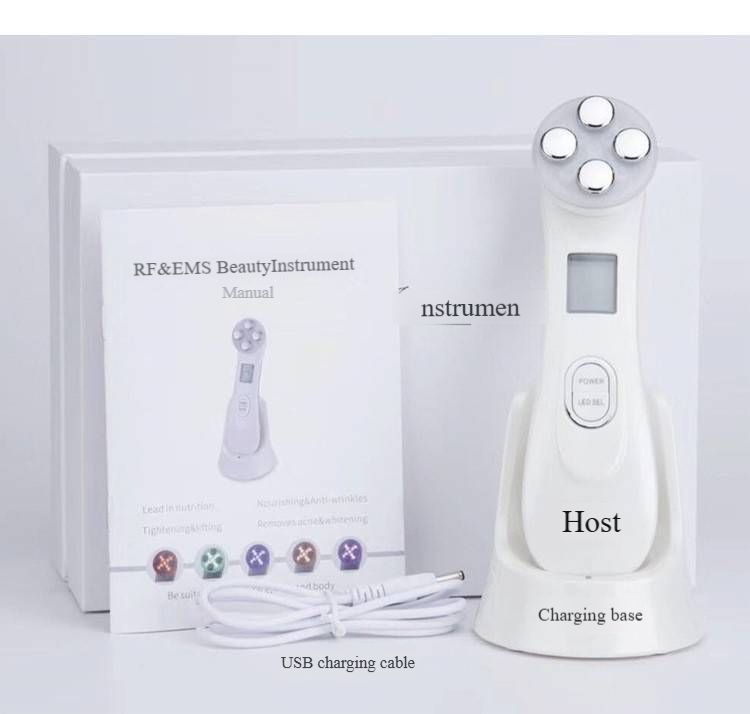 Microcurrent infusion instrument, electroporation, anti-wrinkle, photorejuvenation, lifting and firming beauty instrument gift
