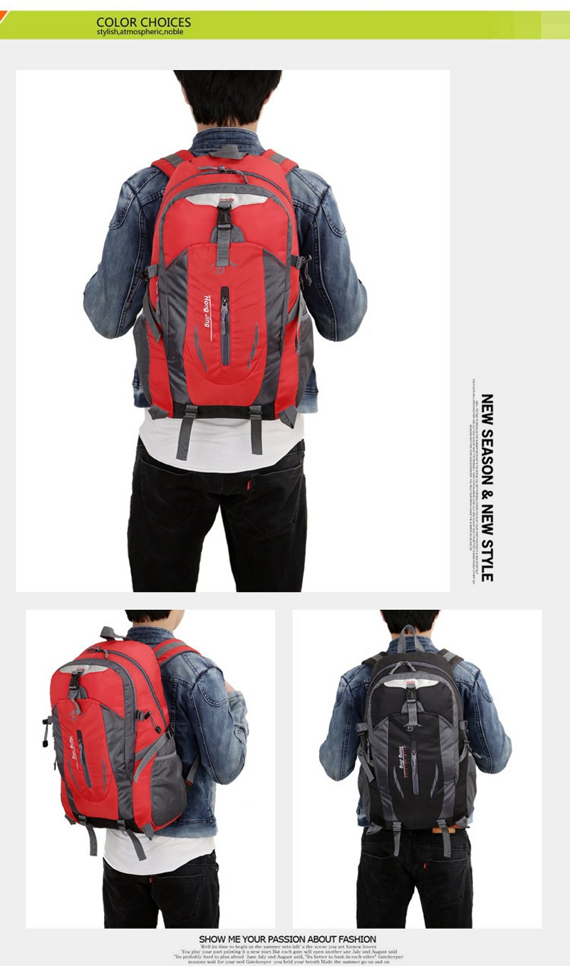 New Men Travel Backpack Nylon Waterproof Youth sport Bags Casual Camping Male Backpack Laptop Backpack Women Outdoor Hiking Bag