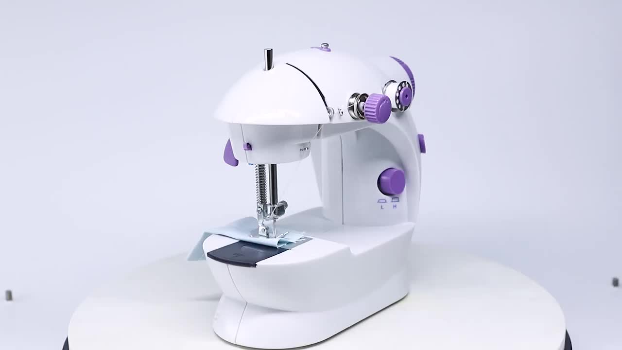Small electric sewing machine, home portable table tailor sewing machine, no battery required