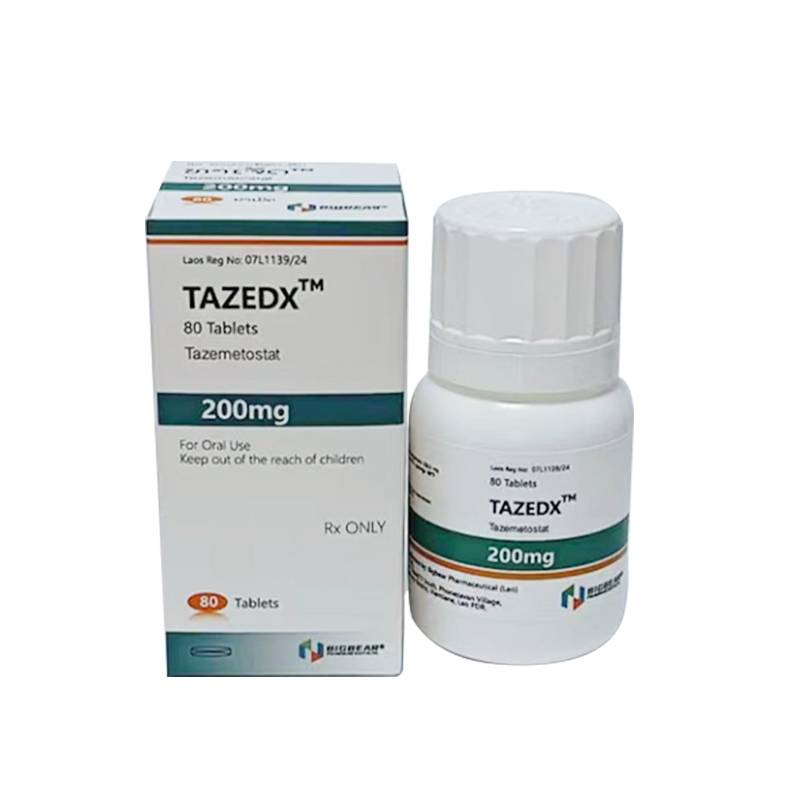 Epithelioid sarcoma lymphoma, FDA approved, authoritative certification, Laos Big Bear Tazestat Tablets TAZEDX™ 200mg 80 tablets/box200mg 80 tablets/box