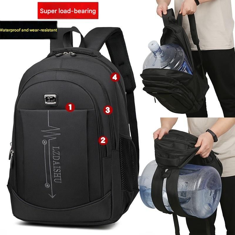 Men Large Capacity Backpack Fashion Casual Business Laptop Bag Travel Daily School Backpack For Students Boys Girls
