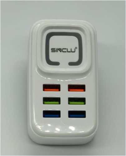 SINCLU 6 IN 1 USB MULTI CHARGER