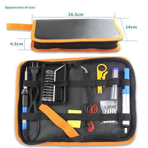 60W professional soldering iron set - precise temperature control