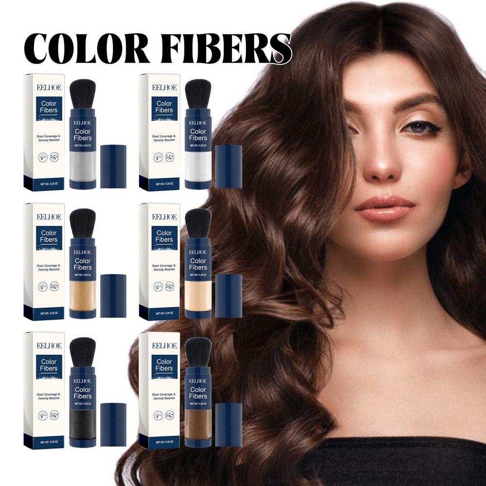 EELHOE Hair Line Powder Instantly Black Brown Roots Cover Fluffy Volumizing Hair Concealer Waterproof Oil Control Repair Hair Shadow