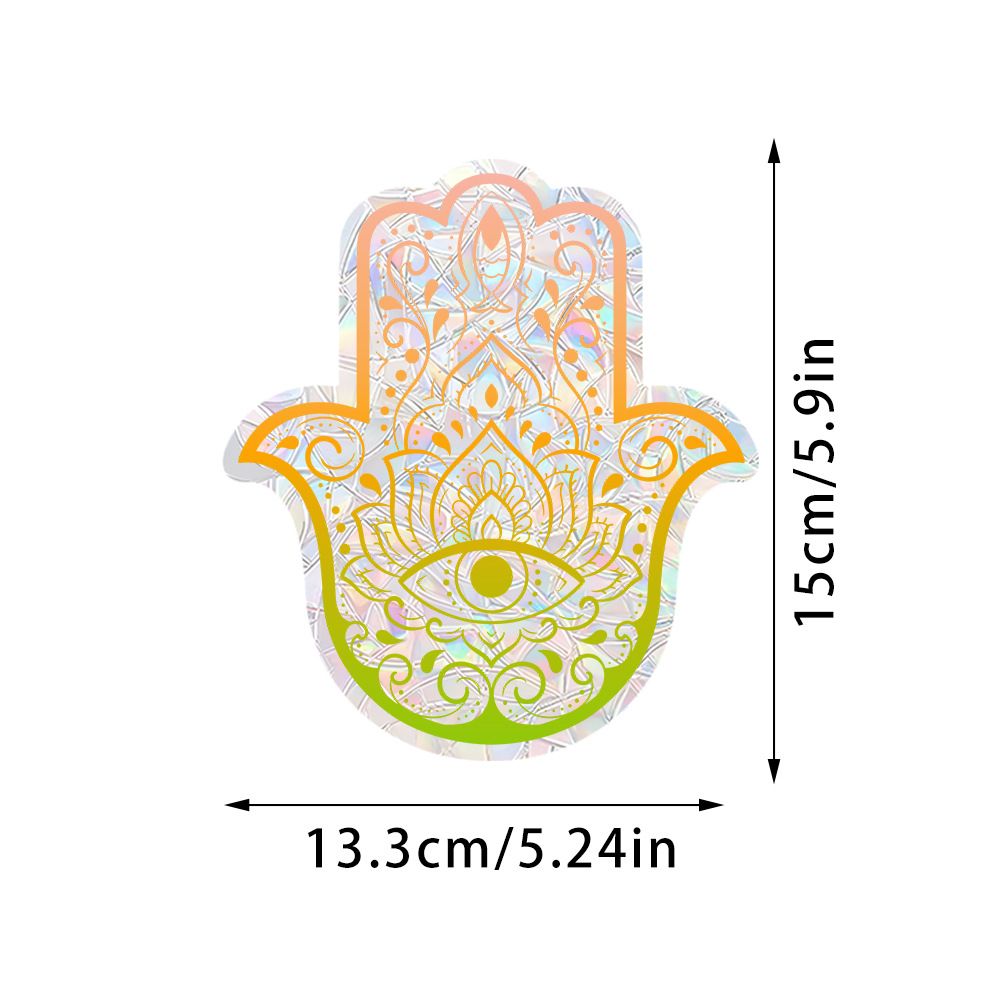 Amazon New Plant, Flower, Animal and Sunlight Catcher Static Glass Sticker - Bird - proof Glass Sticker