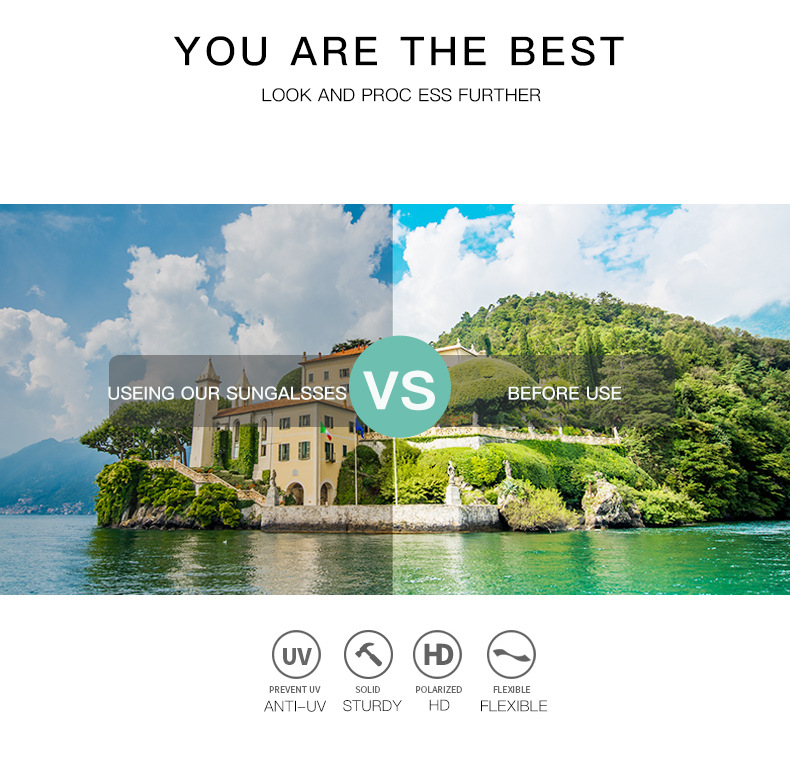 New fashion big frame sunglasses Gradual color sunglasses European and American fashion sunglasses