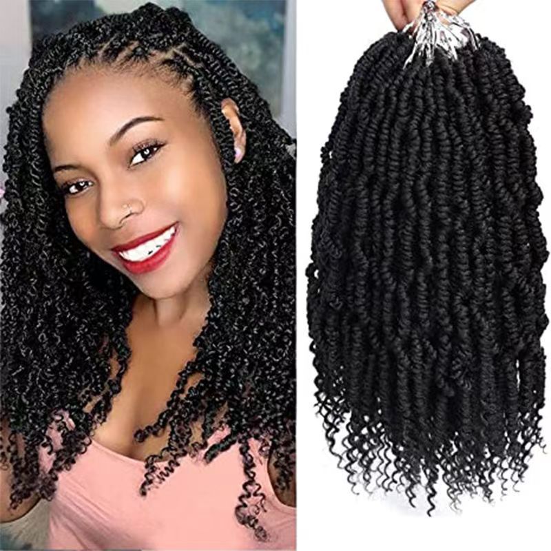 Wig Bomb Spring Twist Crochet Braids Pre-looped Hair Extensions