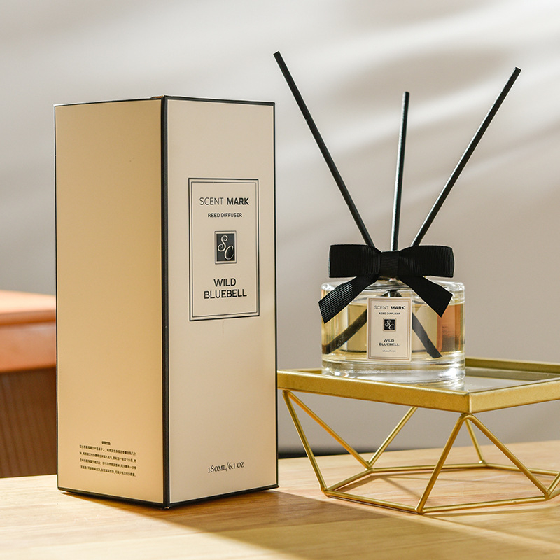 SK013 150ml Indoor Household Incense The Office Reed Diffuser Set Red rose/ Lime basil citrus Fragrance Air Fresh Decoration