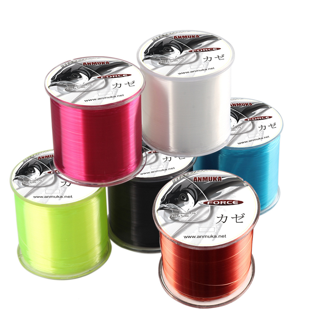500M Fishing Line Nylon Monofilament Super Strong Saltwater Freshwater Fish Wire