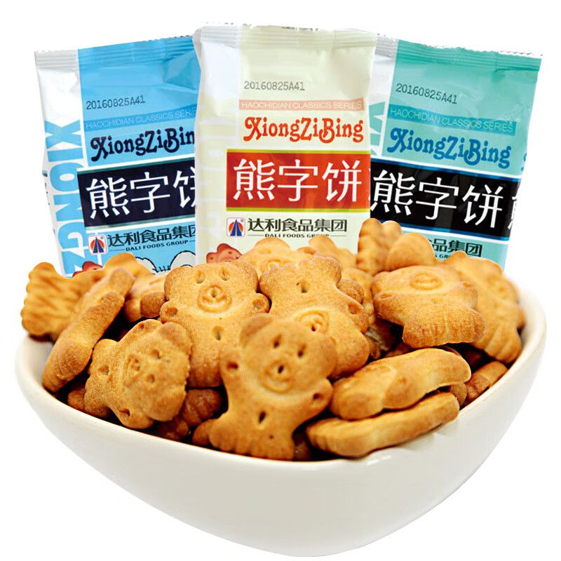 Dali Garden Bear Biscuits 115g Office Snacks Snacks Breakfast Biscuits