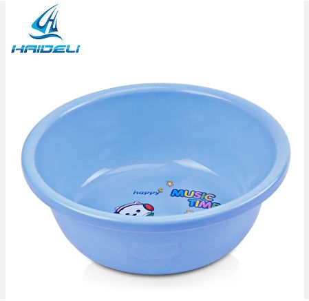Round Plastic Washbasin Water Basin Cheap PP Plastic Basin
