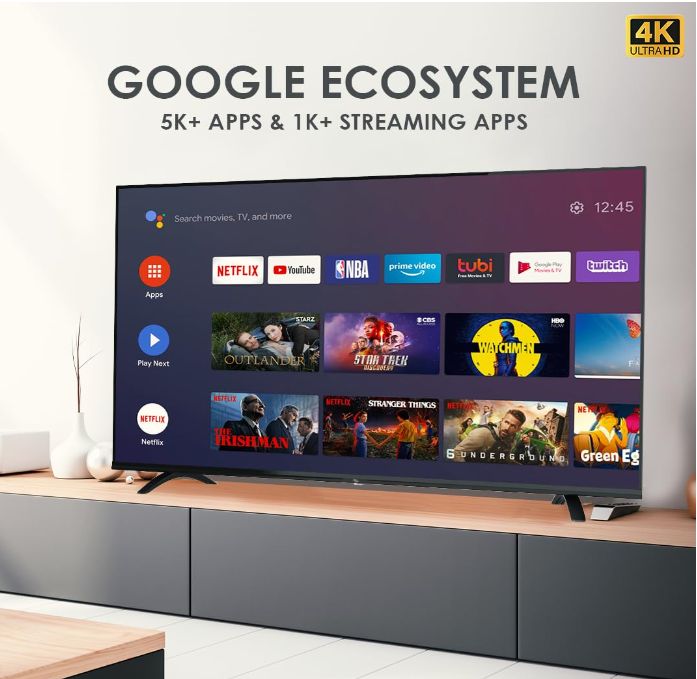 ITEL TV 50" inches Smart Android and Satellite
