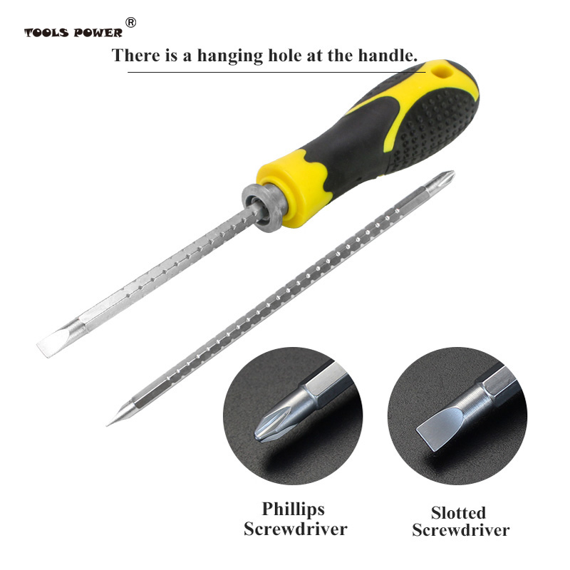 ToolS power  S4/S6 Dual Purpose Scalable Screwdrivers S2 Steel Magnetic Screw-driver Multi-function Phillips Slotted Ratchet Screwdriver