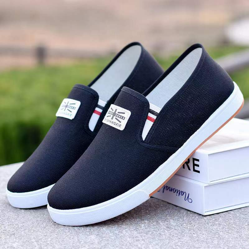 188 Men's Casual Shoes Summer Canvas Upper Fashion Men's Walking Style Shoes