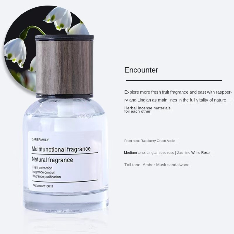 Time aromatherapy car perfume luxury car interior decoration car dedicated men's car fragrance lasting fragrance.Romantic encounter