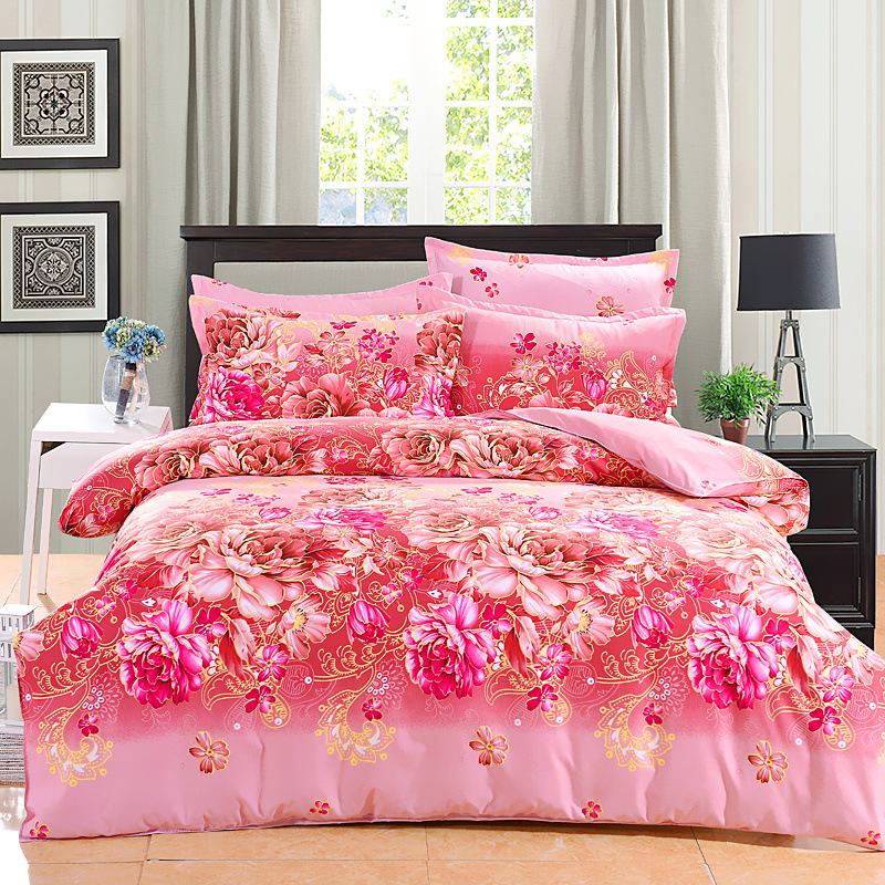 215*225cm ，175*225cm，Bedding, bed sheets CRRSHOP art ticking Large size bed sheets free shipping pillow case 45*76cm