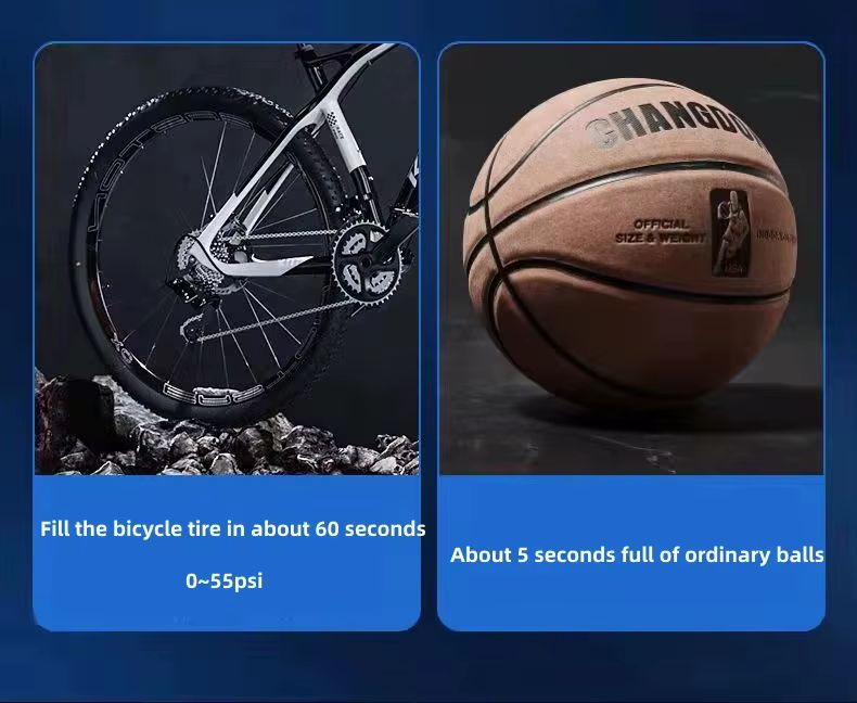 AUNONT 12V Wired with Cigarette Lighter Air Compressor for Car Auto Pump Portable Car Air Pump for Tire Inflation